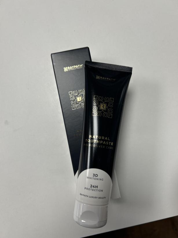 PASTA Naturalna pasta do zębów z Mikrosrebrem 100ml RAYPATH