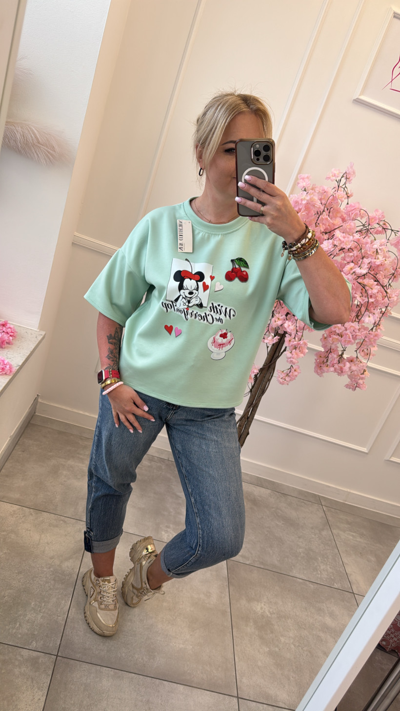 Bluzka wiskoza aplikacja 14478