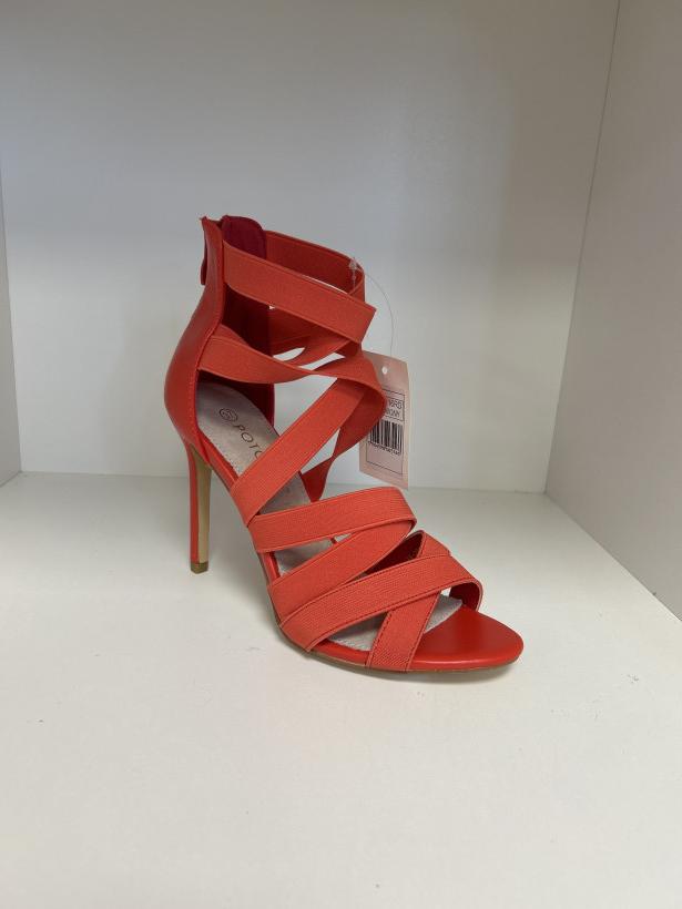 WYSOKI Sandał Potocki wysoki fuksja 24-20016 RD