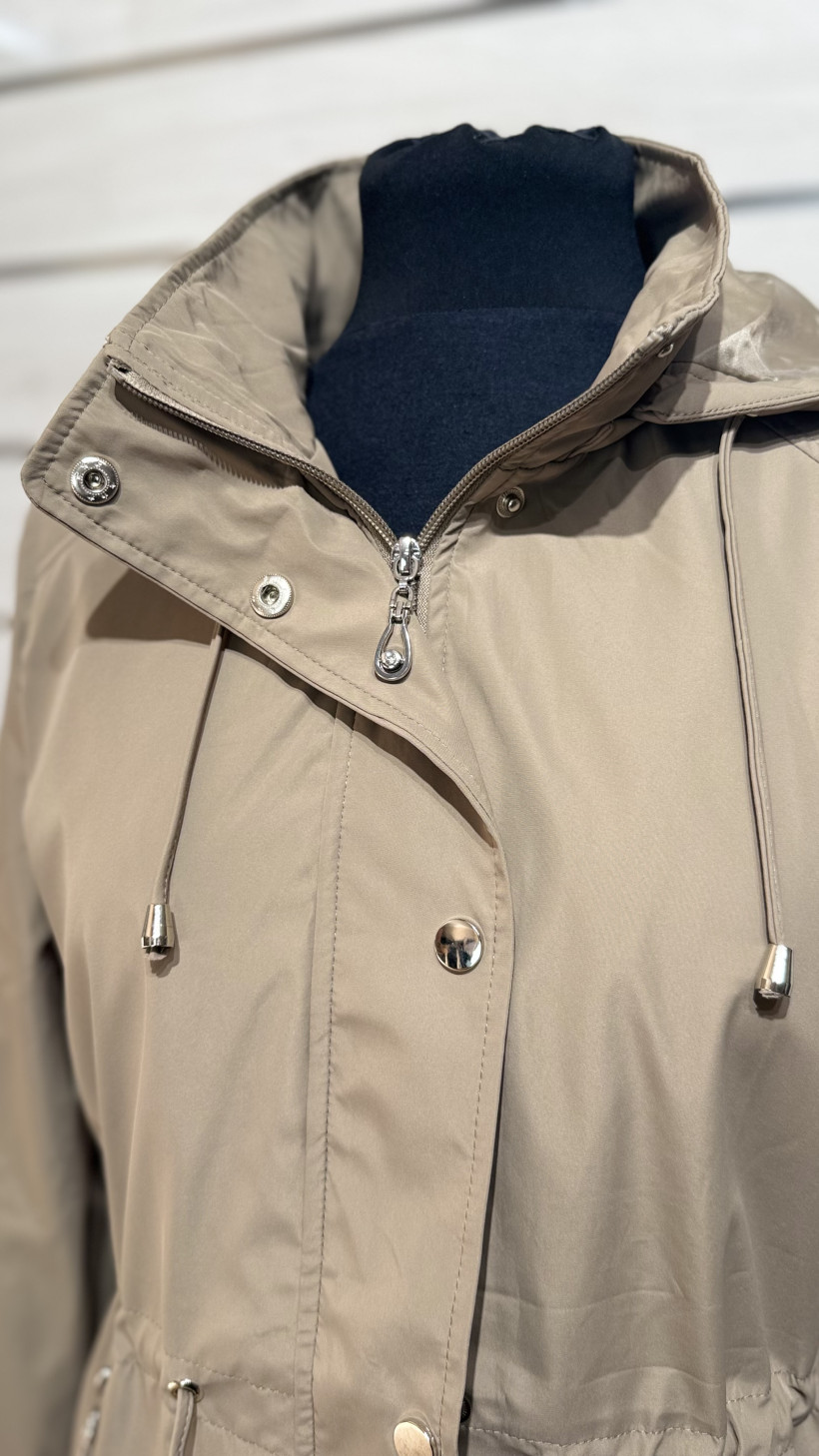 PARKA IMPERMEAVEL FECHO DUPLO