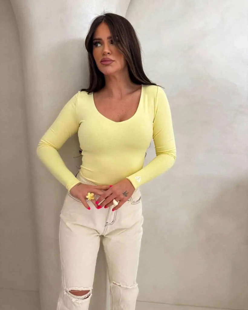 Bluzka By Me Venezia - banan