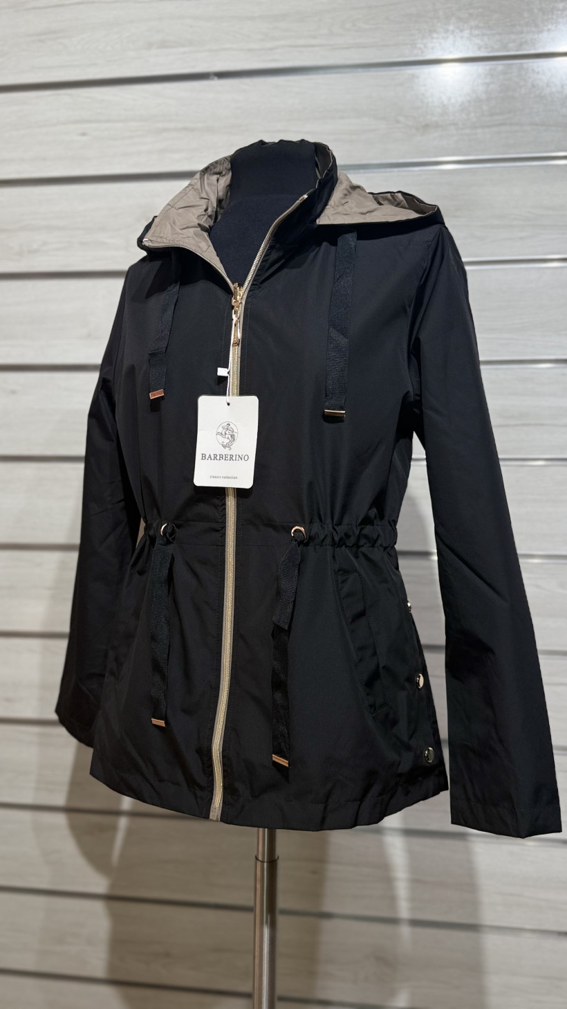 PARKA REVERSÍVEL BOTÕES LATERAL