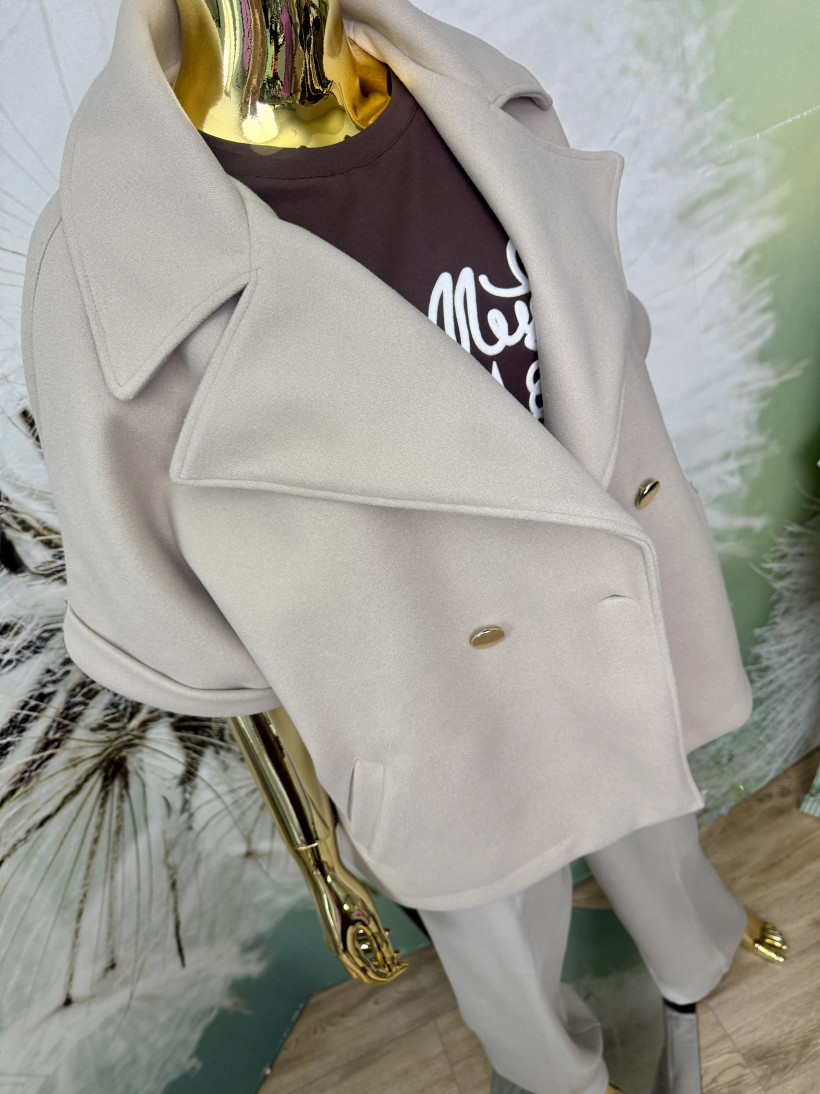 Płaszczyk ‚w półrękawie’ Minouu