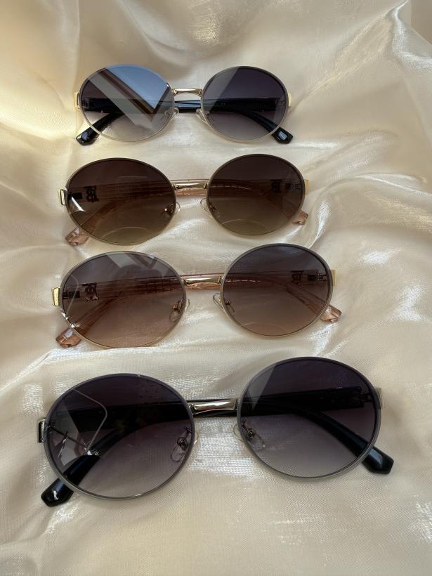 H* Okulary okrągłe B