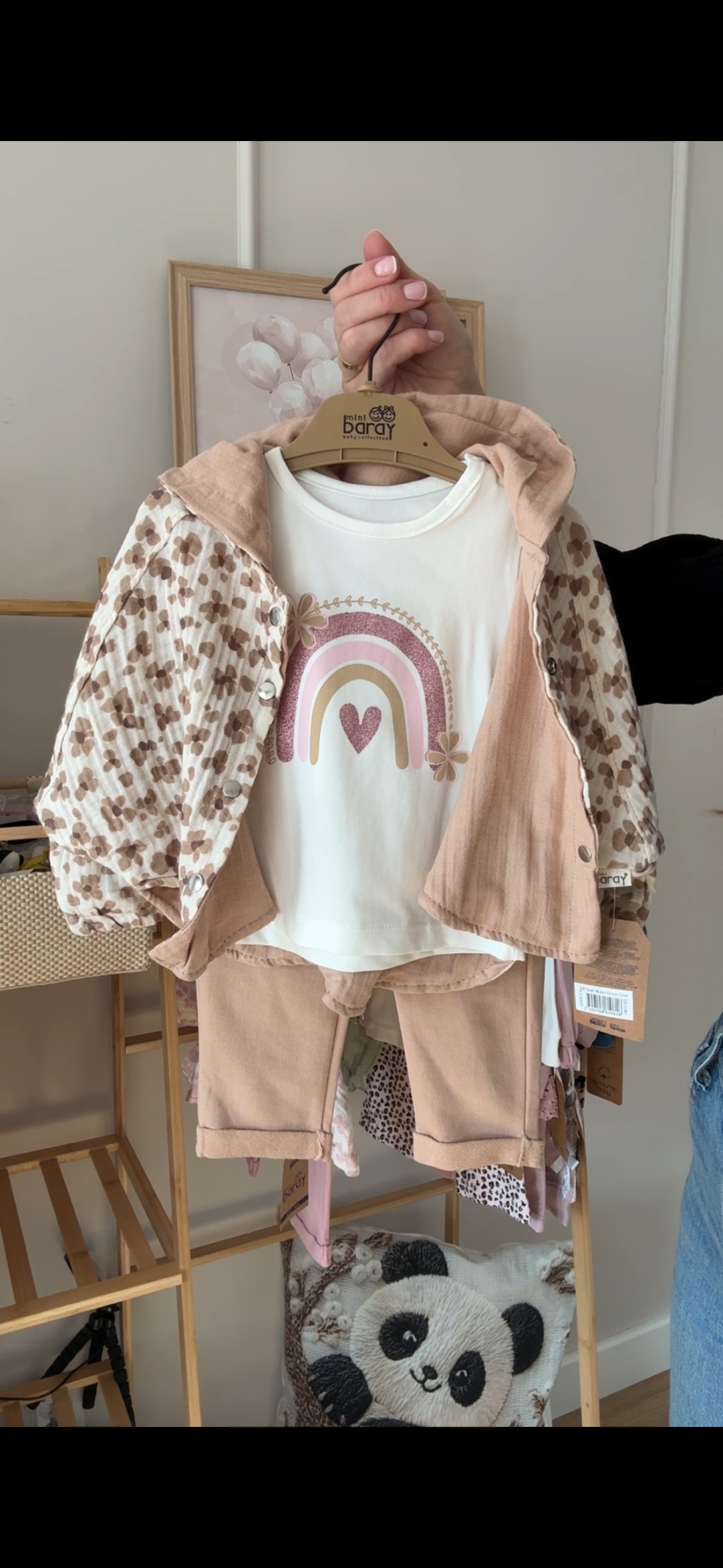 Komplet 3 częściowy - kurteczka , bluza, spodnie, 100% bawelna