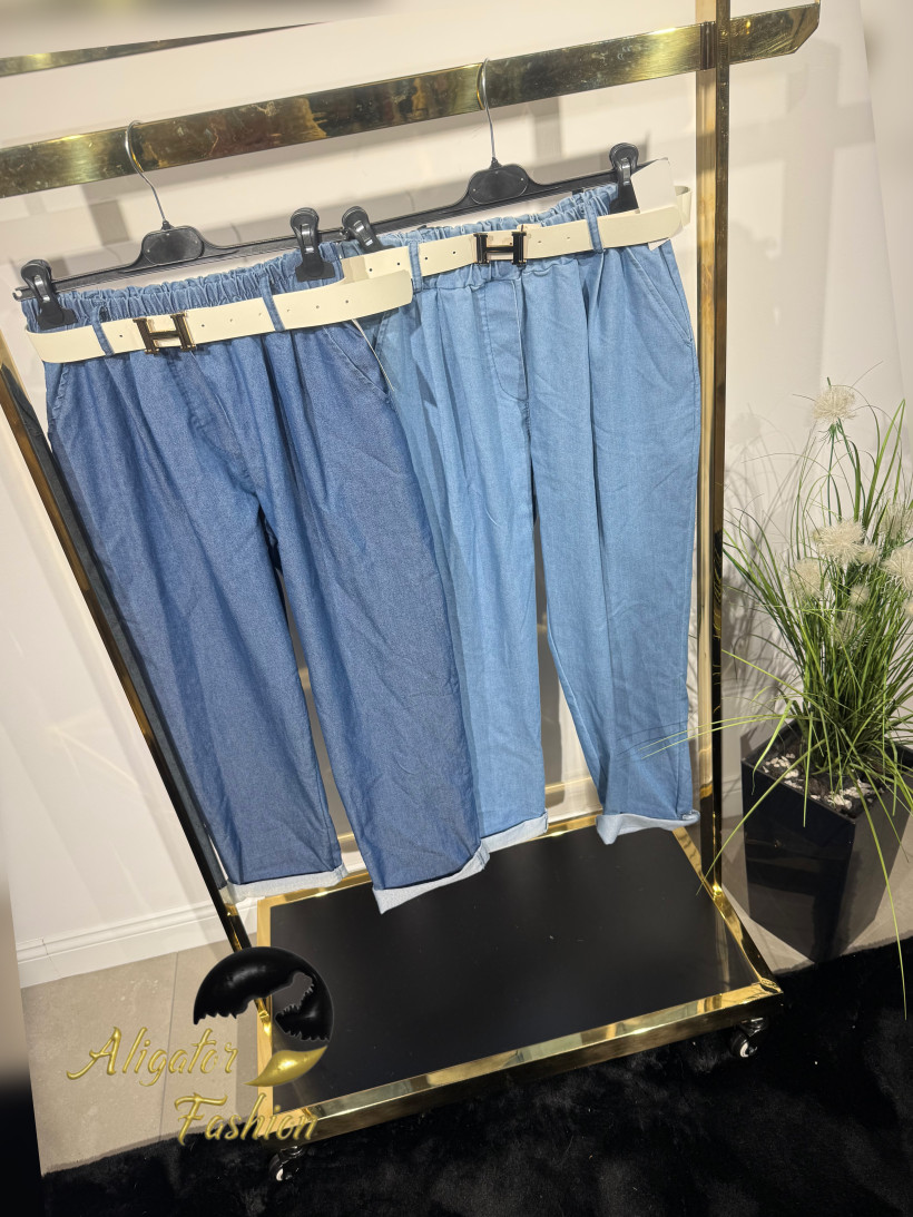 Spodnie cienkie jeans