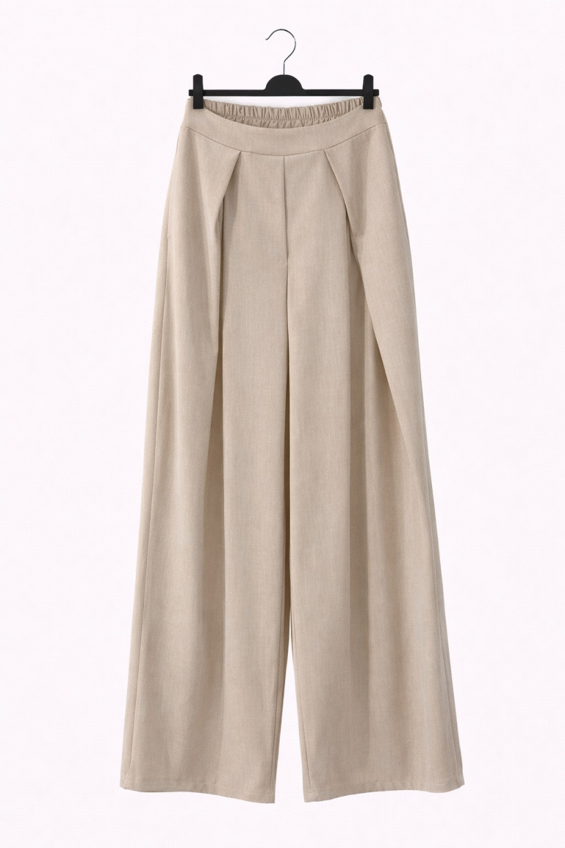 Spodnie na zakładkę fango