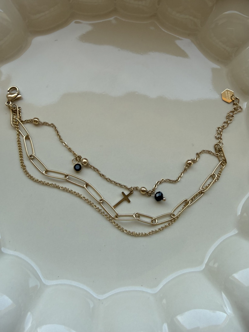 H* Bransoletka GRACE krzyżyk