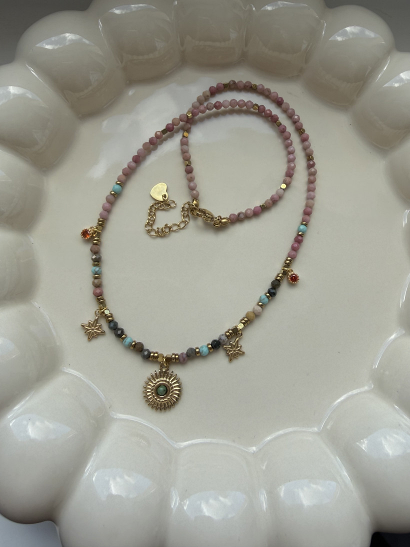 H* Naszyjnik BOHO SUN