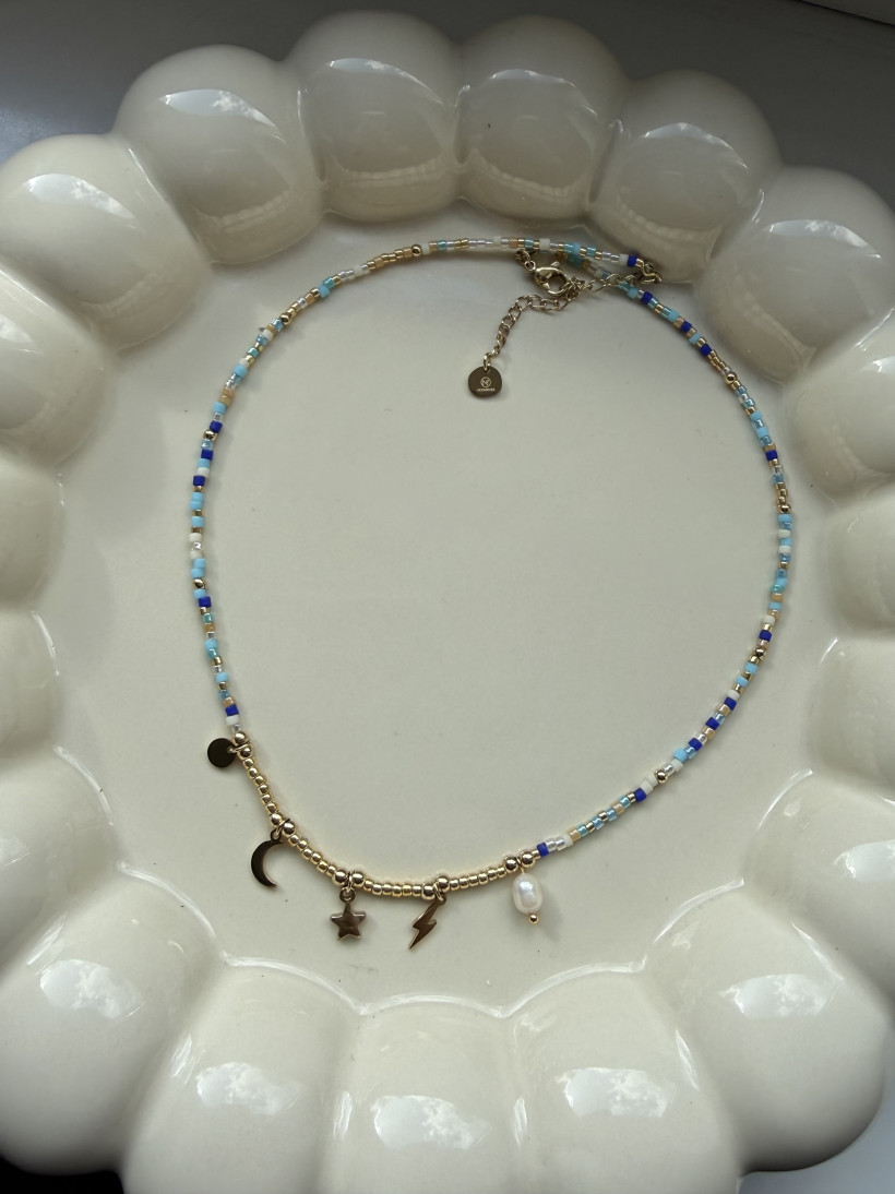 H* Naszyjnik BLUE MOON