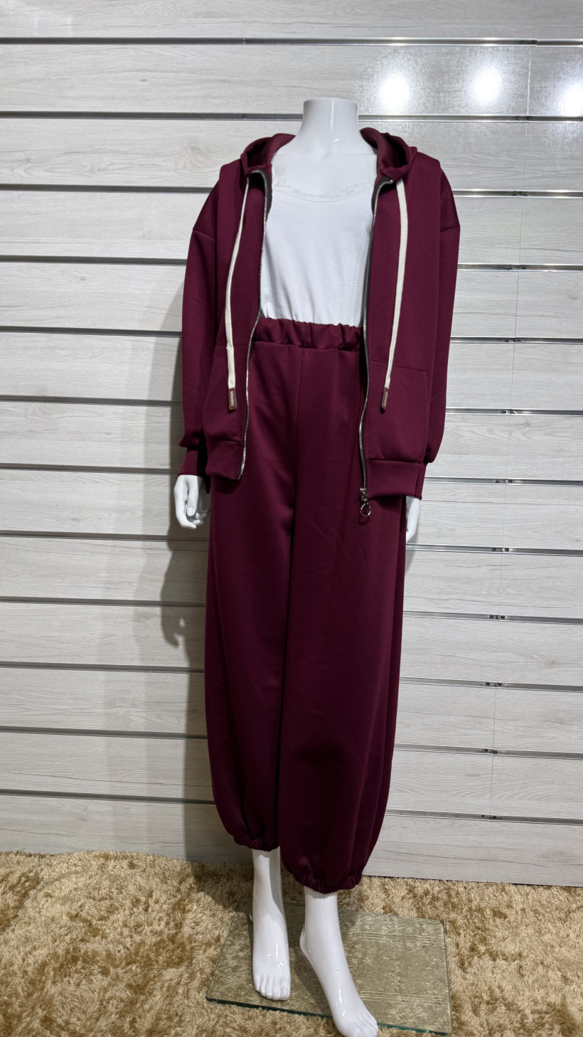 CONJ FATO TREINO CALÇA JOGGER