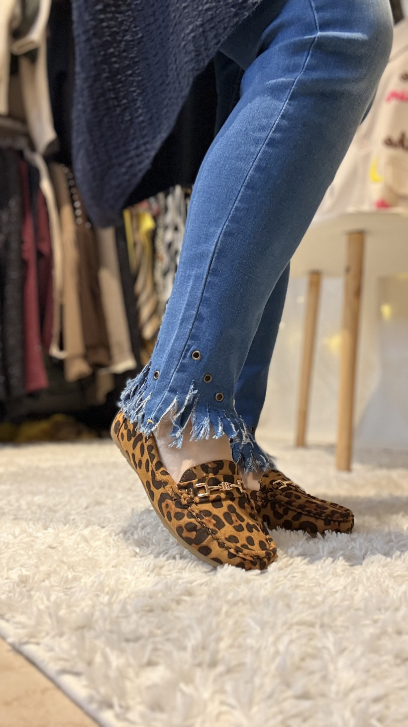 chaussure léopard