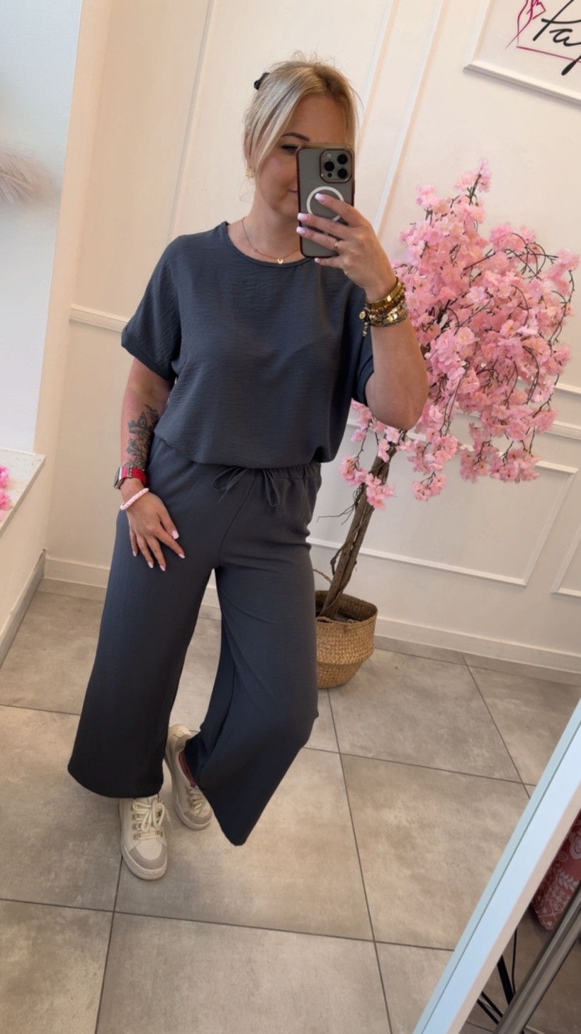 Komplet z szerokimi spodniami 14507