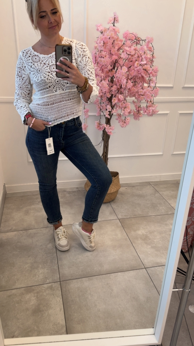 Spodnie nogawki wzór 14499