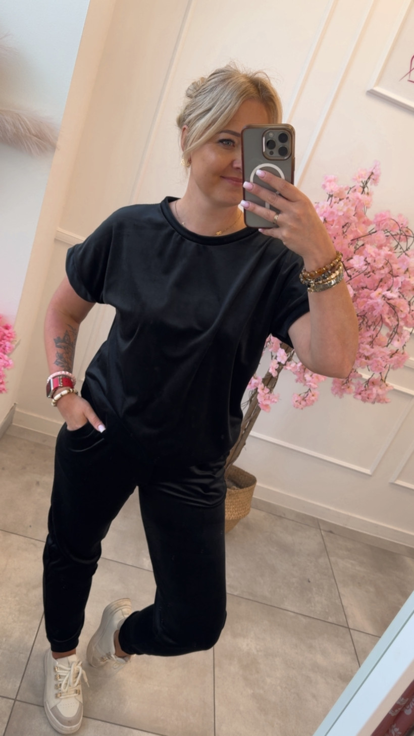 Komplet welurowy 14518