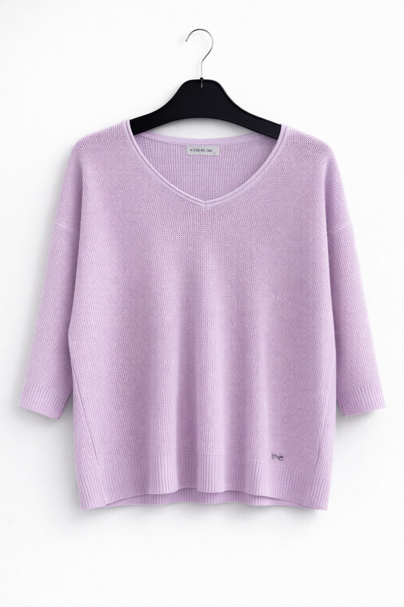 Sweter fioletowy