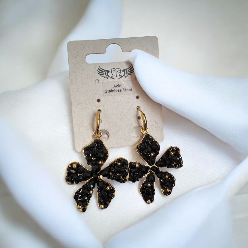Boucles d’oreilles acier inoxydable
