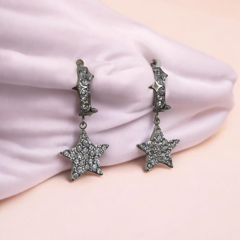 Boucles d'oreilles acier inoxydable