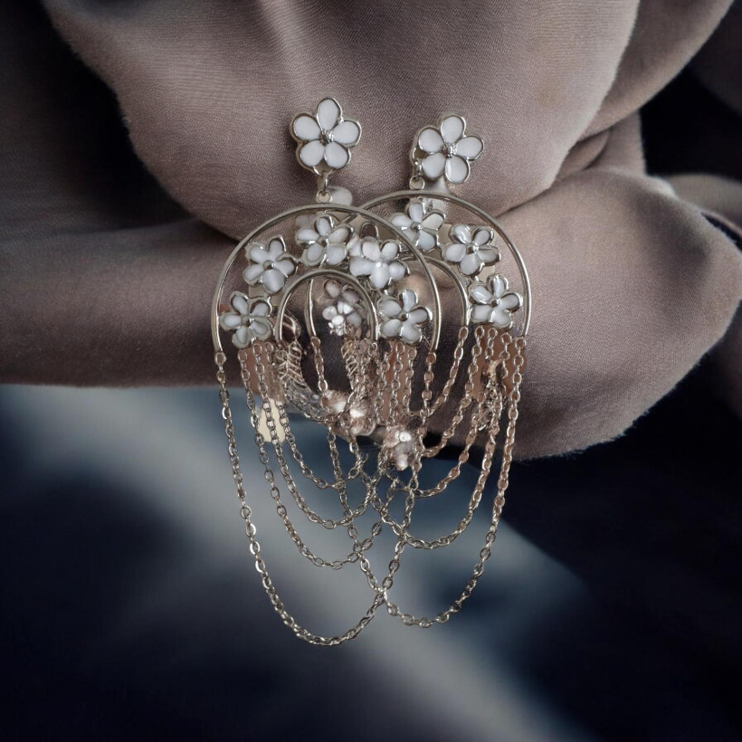 Boucles d'oreilles acier inoxydable 