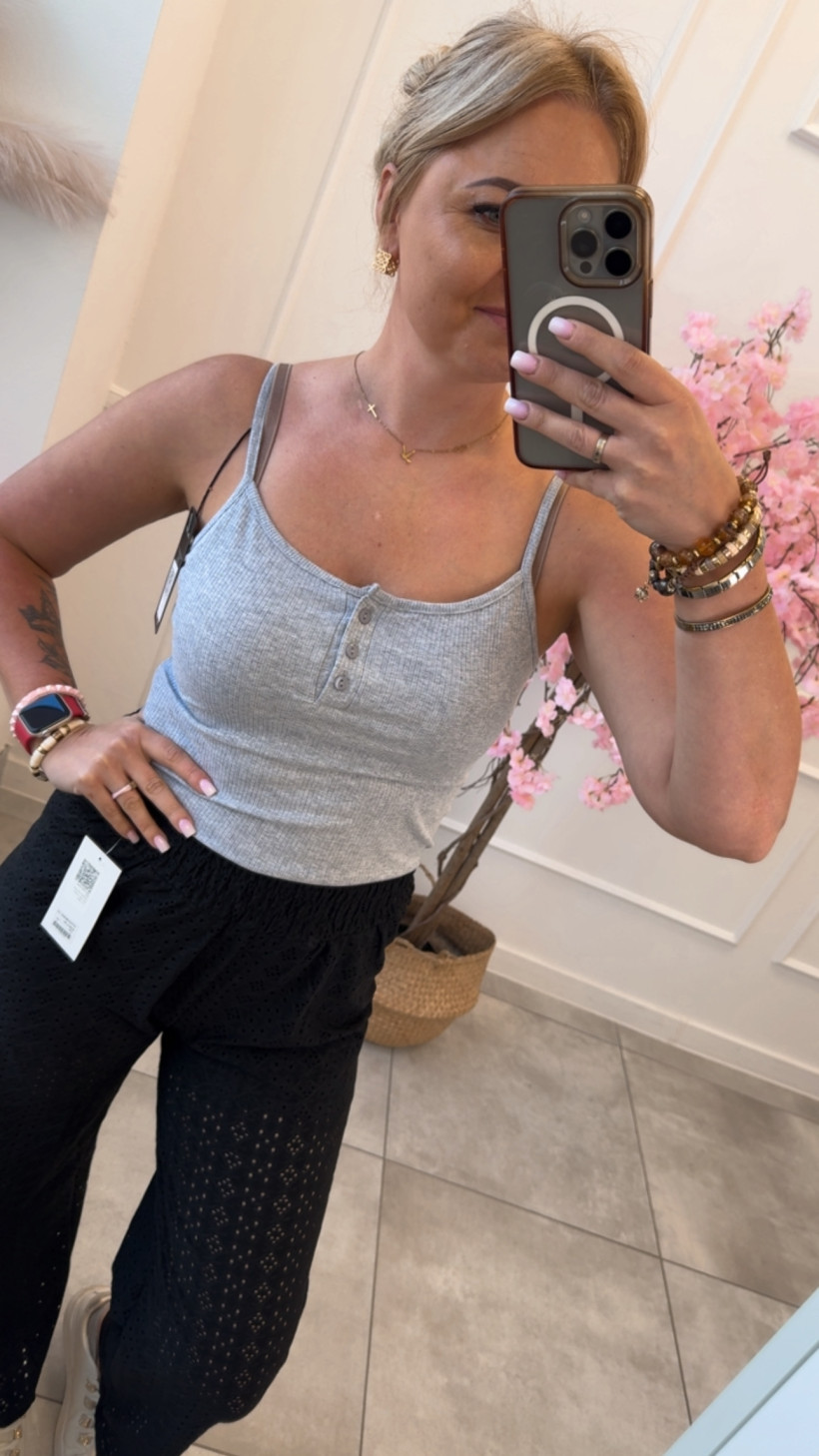 Top prążek guziki 14519