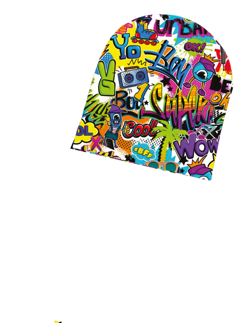 Czapka full print  grafiti 1