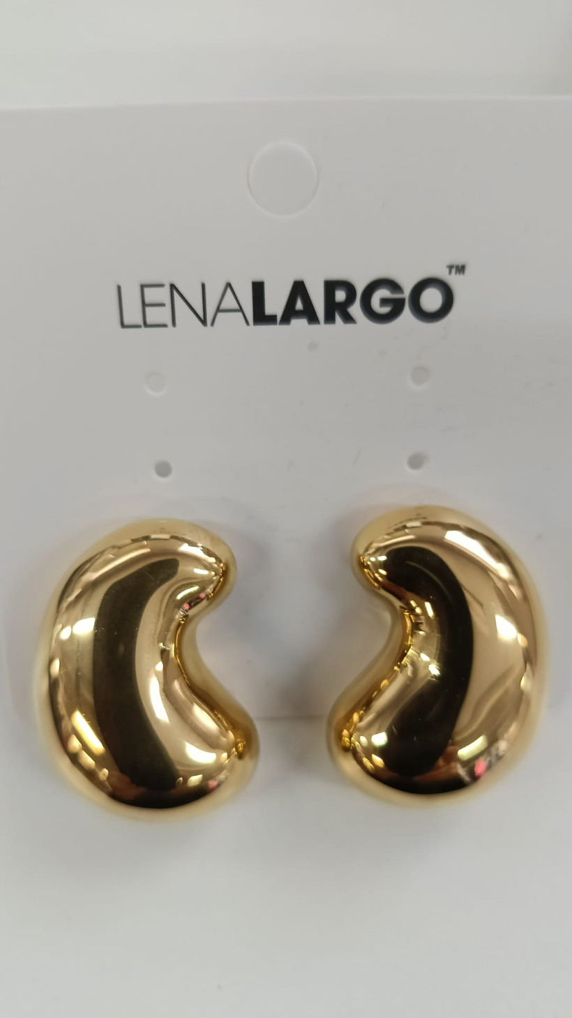 Kolczyki Brejk w kolorze złotym