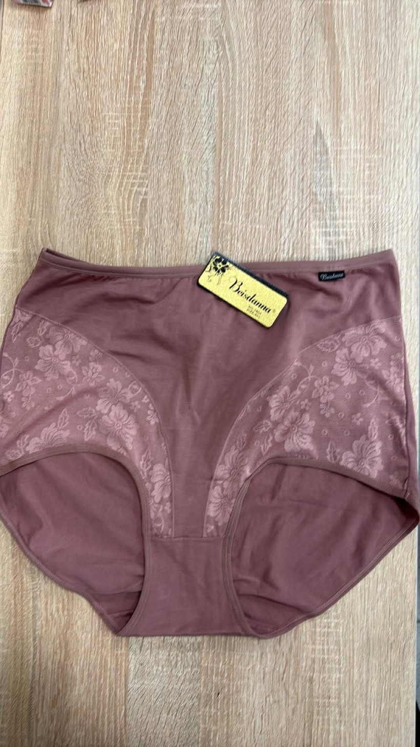 Majtli wysoki stan, wstawka koronkowa, beisdonna - 6xl - 780 - fango