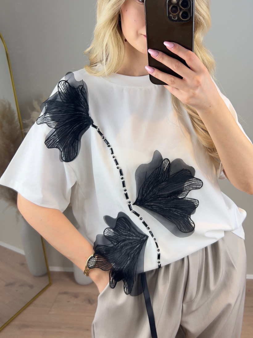 T-shirt KWIATY