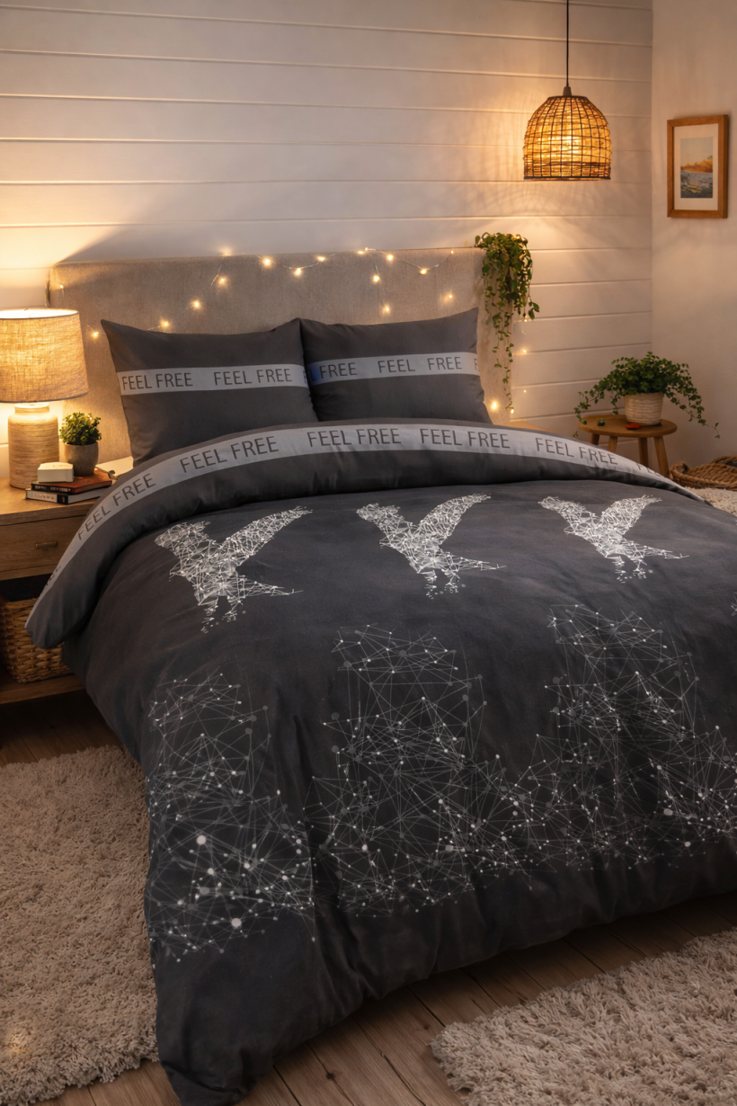 Pościel 3 częściowa galaktyka 260x220 cm  TPR