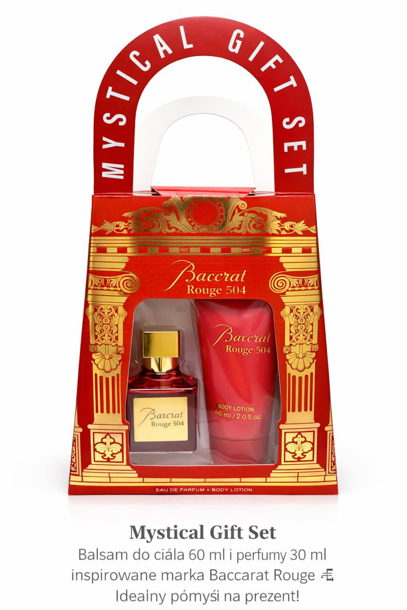 Zestaw Prezentowy inspirowany Bacarat Rouge 504