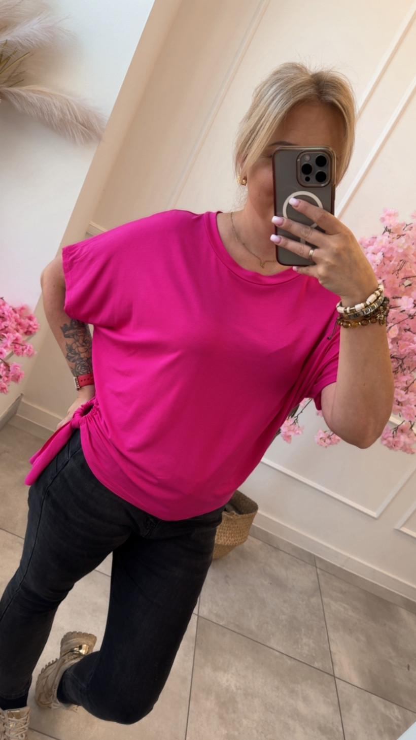 Bluzka wiskoza wiązanie 14537