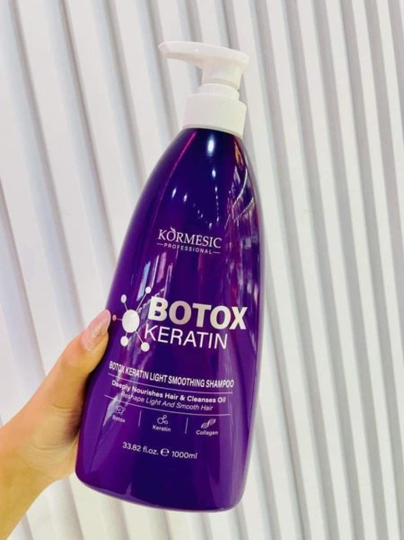 Szampon odbudowujący z keratyną i kolagenem Kormesic Professional 1000 ml