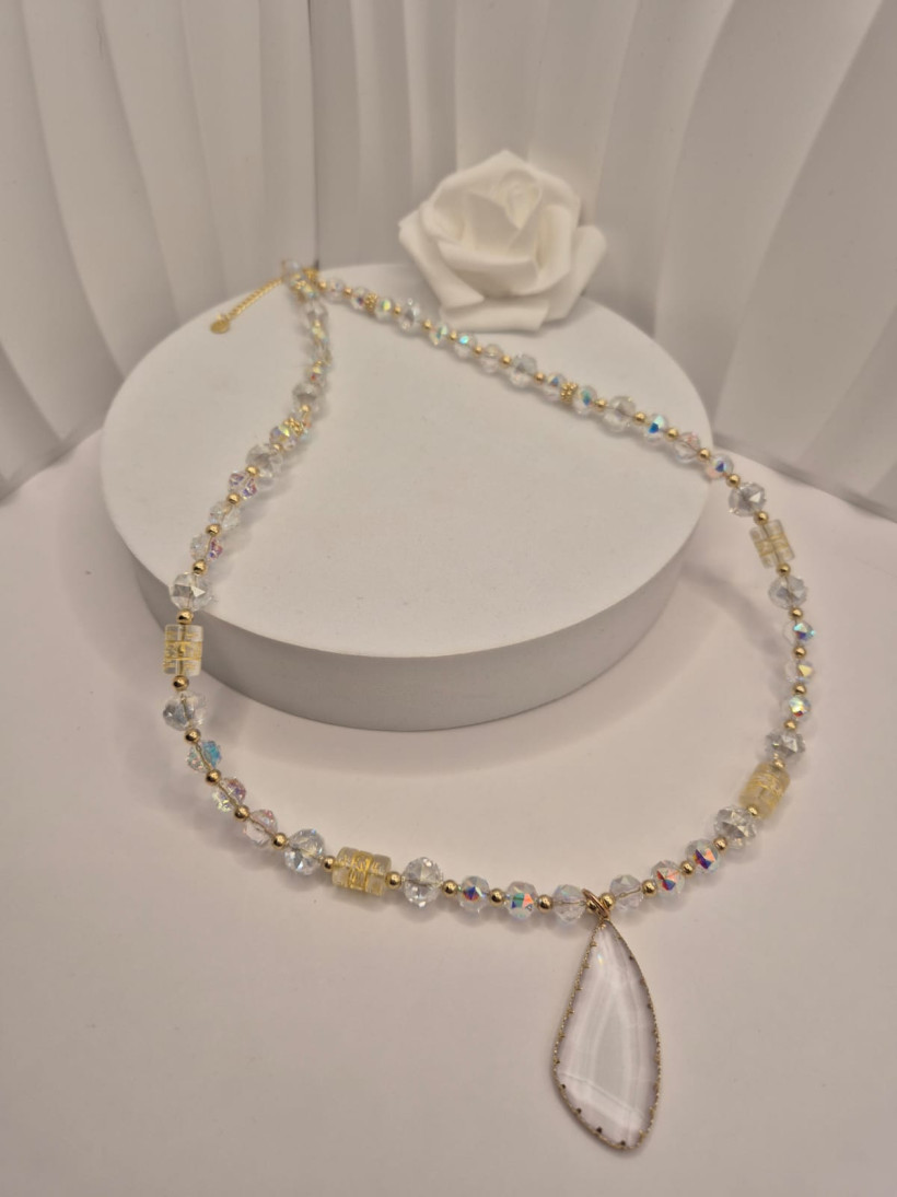 Naszyjnik kryształowy MILANO