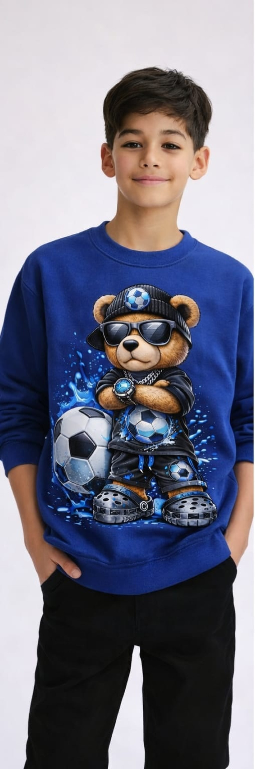 ZA BLUZA CAHBER - Miś z piłką