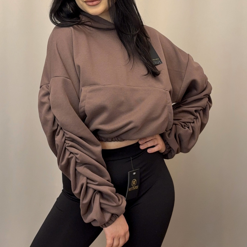 Bluza z marszczeniem