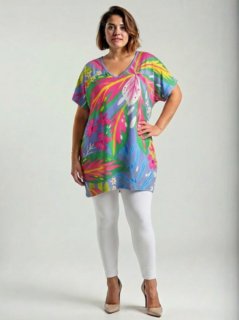 Tunika Plus Size – Nowoczesny Styl i Komfort