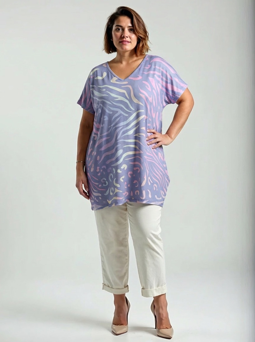 Tunika  Plus Size – Nowoczesny Styl i Komfort