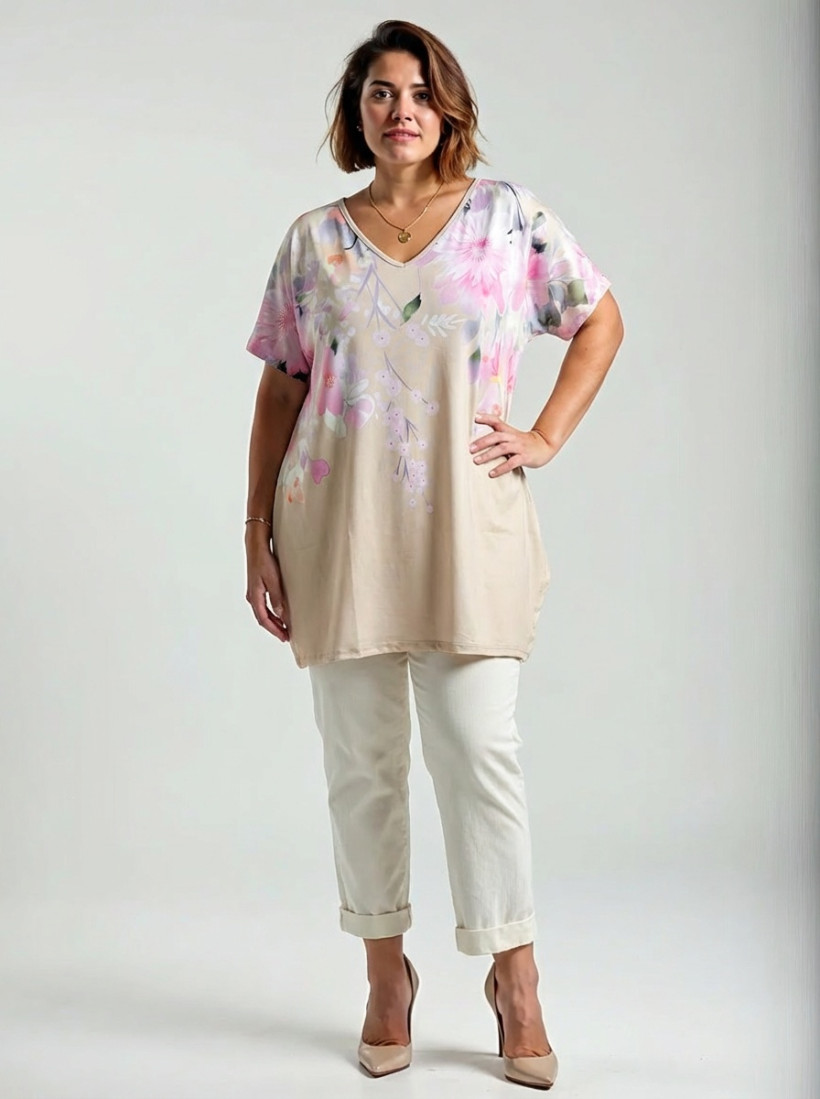 Tunika  Plus Size – Nowoczesny Styl i Komfort