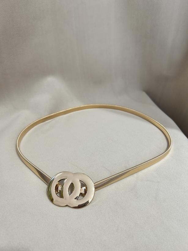 PASEK ŻMIJKA ZŁOTA ALA CHANEL