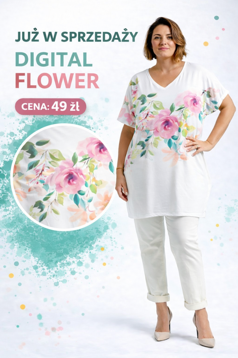 Tunika digital  Flower