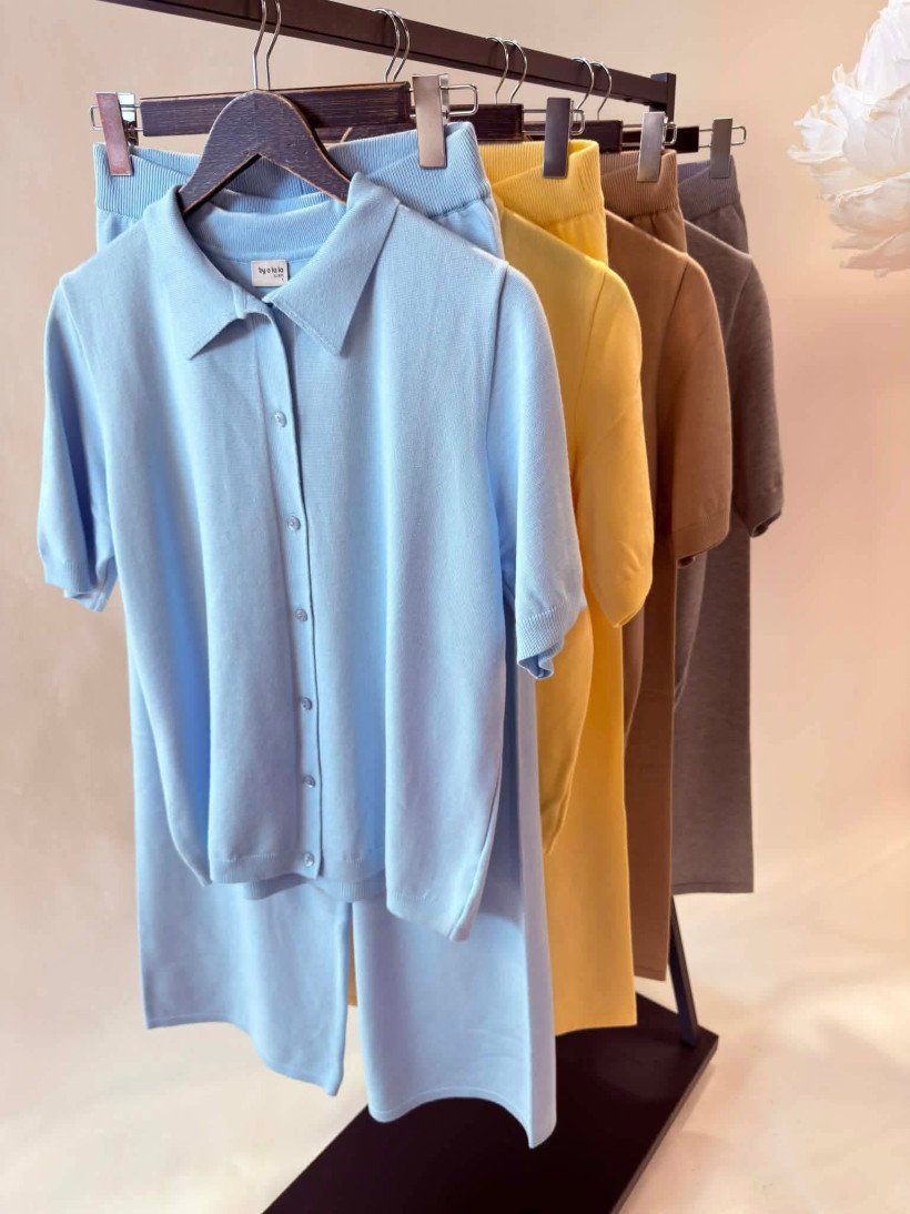 By o la la..! komplet dzianinowy