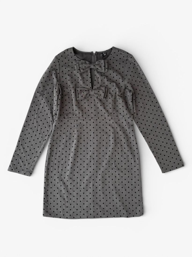 Szara sukienka w groszki | Vero Moda | (M)