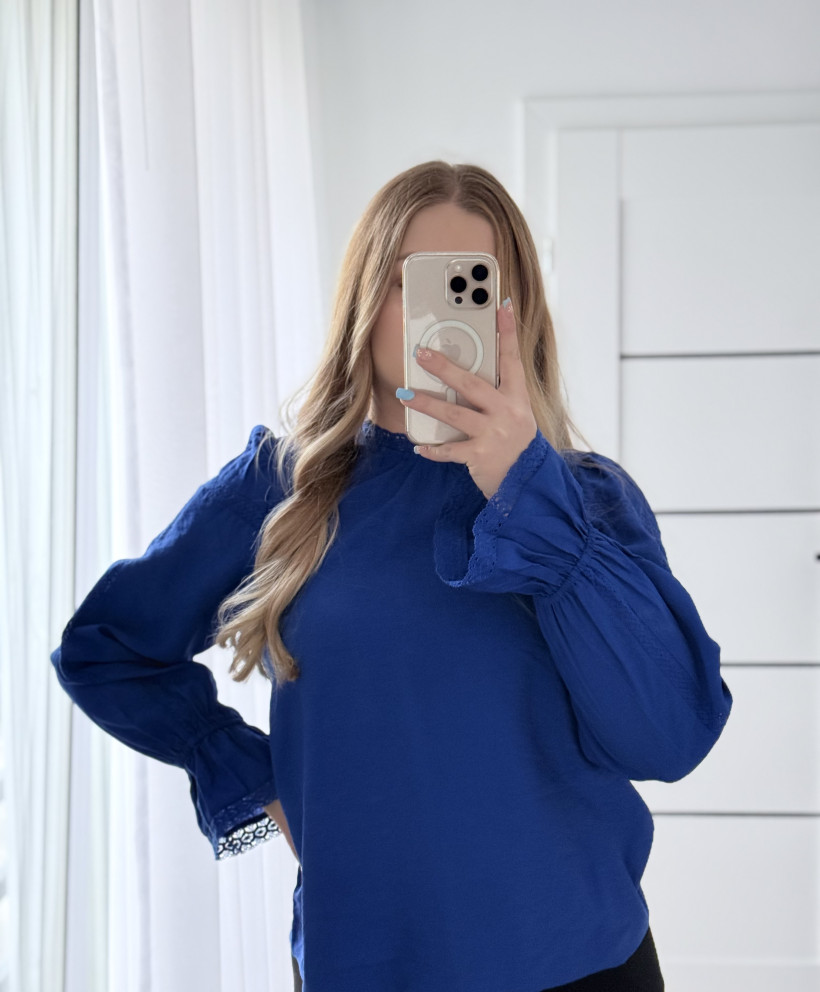 Kobaltowa bluzka | Vero Moda | (M)