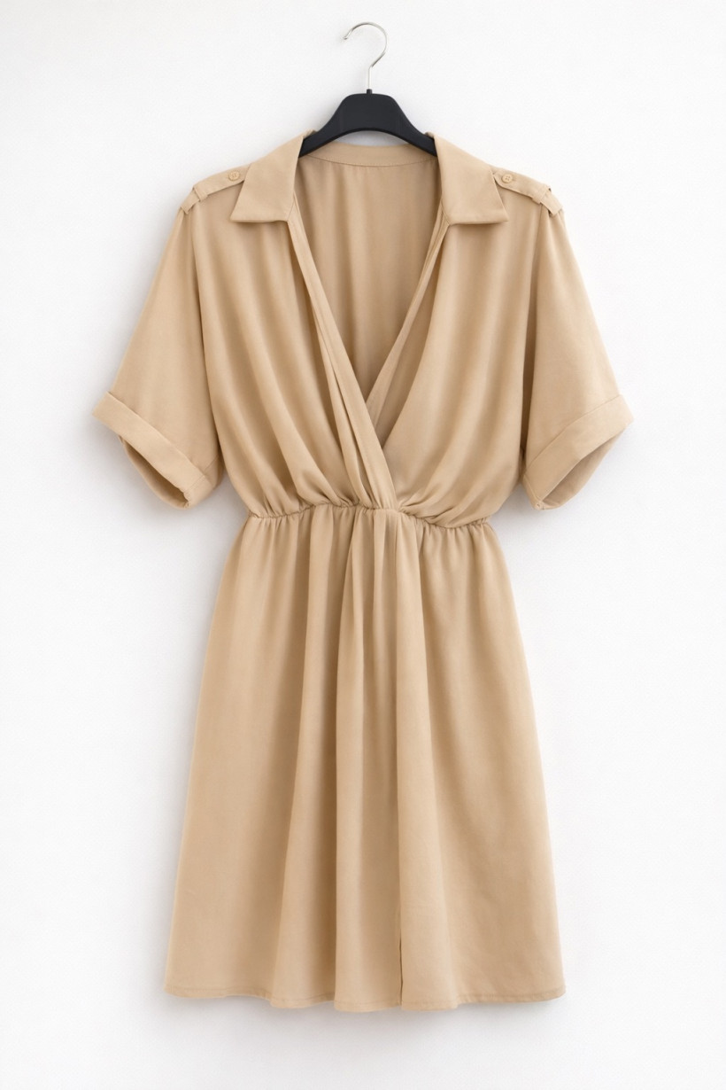 Sukienka beżowa