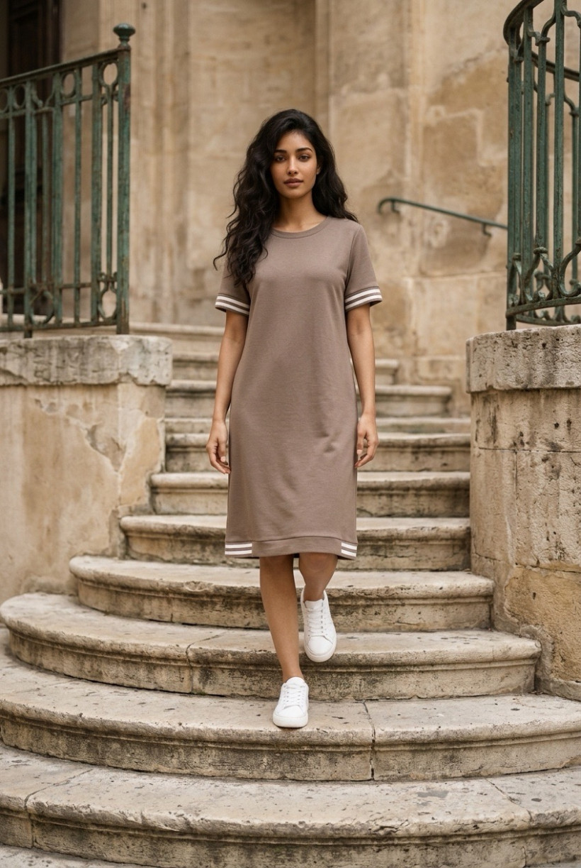 Tunika sportowa z kieszeniami fango