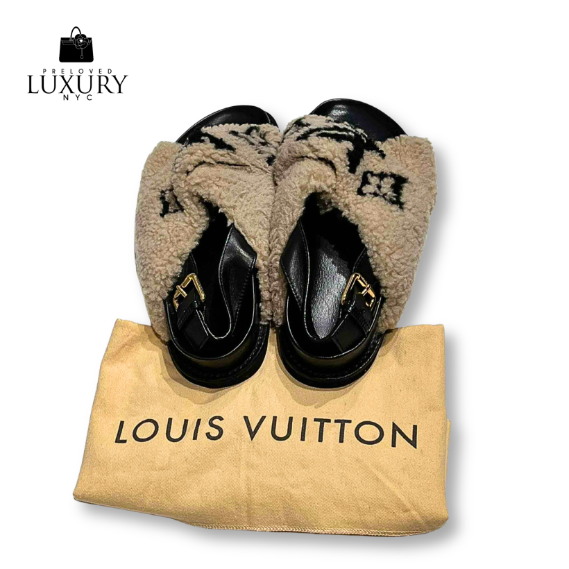 LOUIS VUITTON Paseo Slingback Sandals