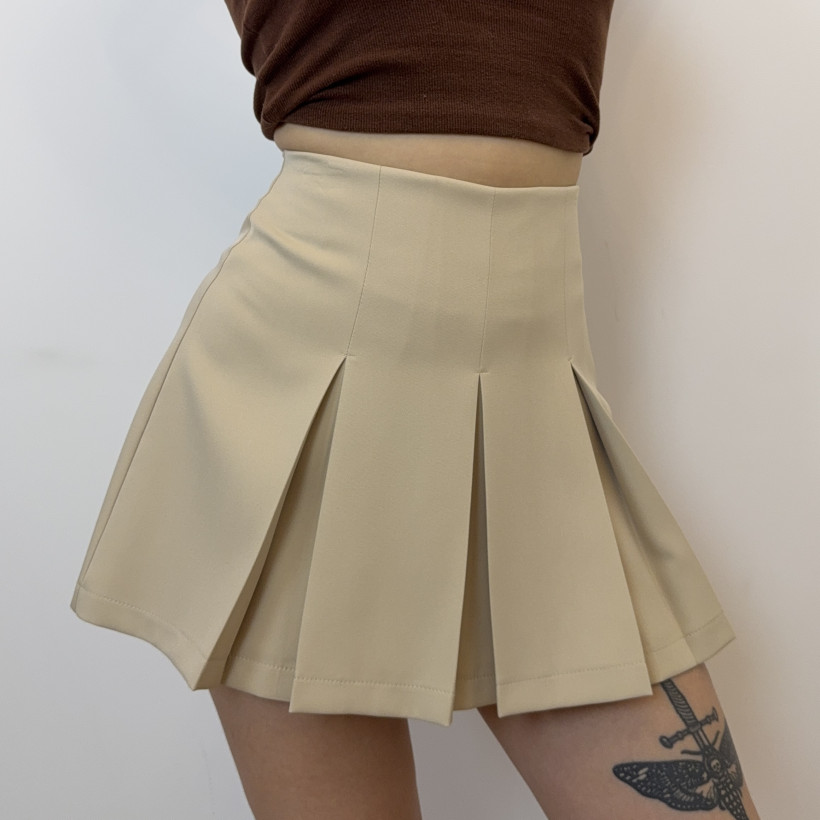 Spódnico-spodenki plisowane