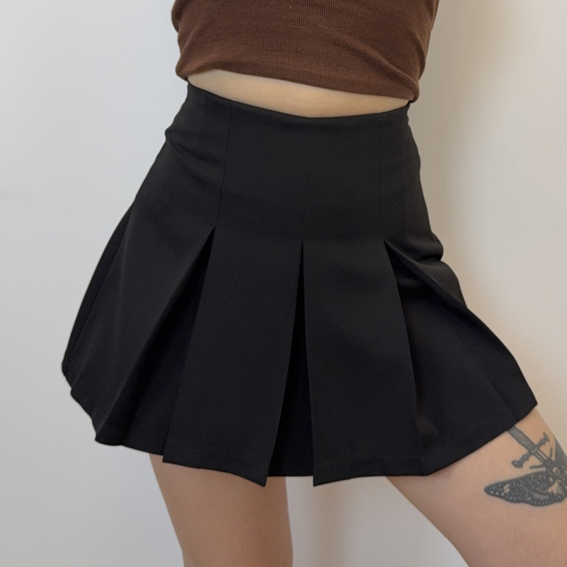 Spódnico-spodenki plisowane