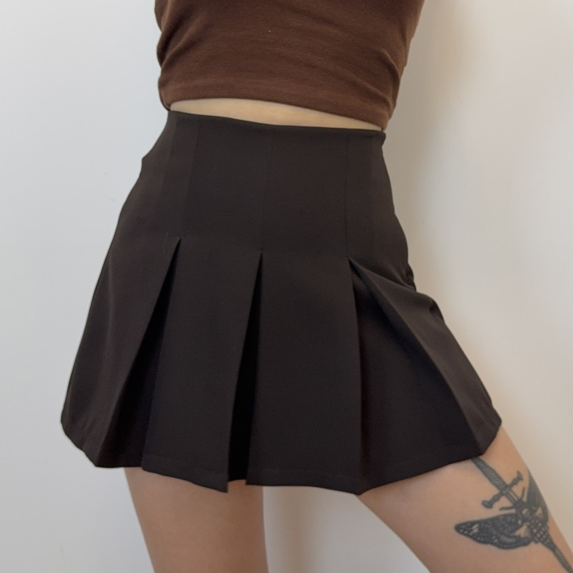 Spódnico-spodenki plisowane