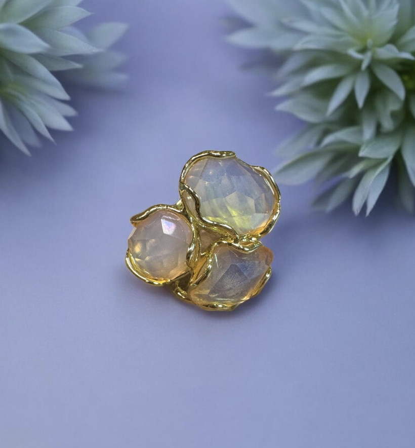 Bague opalite